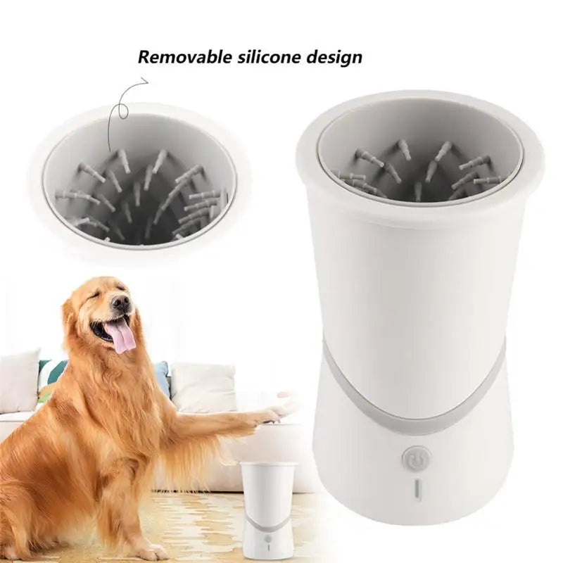 Revolutionary Automatic Dog Paws Cleaner - Portable Silicone Foot Washer for Small to Medium Dogs