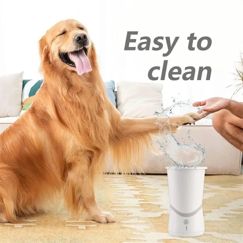 Revolutionary Automatic Dog Paws Cleaner - Portable Silicone Foot Washer for Small to Medium Dogs