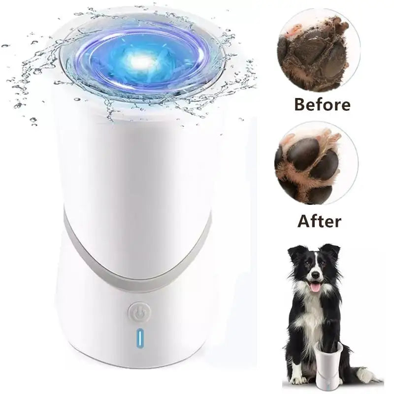 Revolutionary Automatic Dog Paws Cleaner - Portable Silicone Foot Washer for Small to Medium Dogs